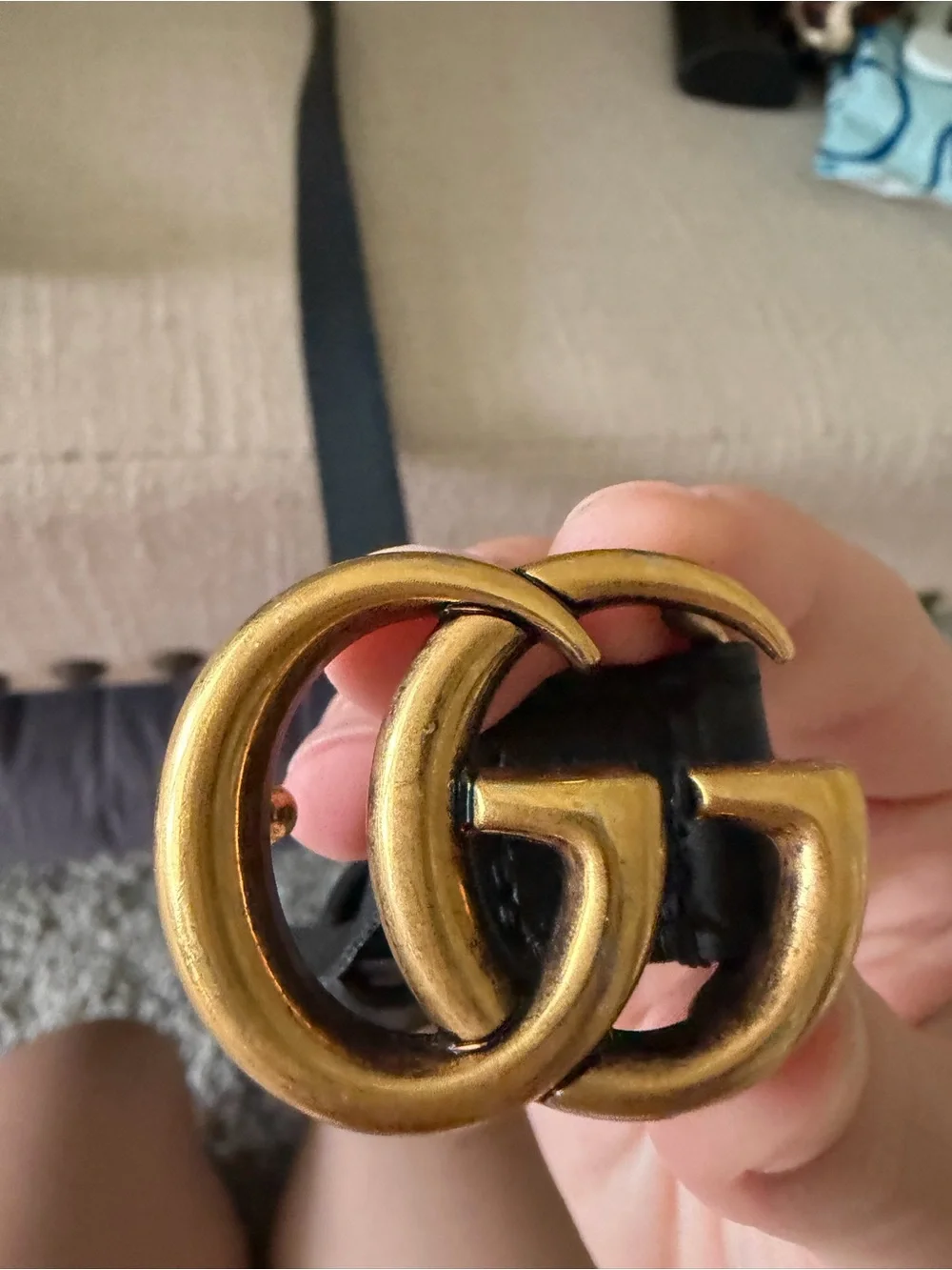 GG Marmont Thin Belt